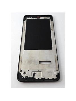 Carcasa o marco frontal negro para Motorola Moto G05