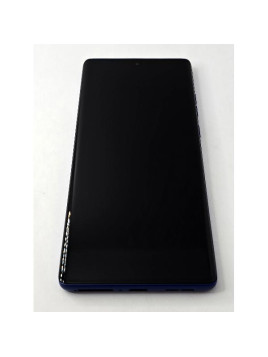 Pantalla lcd para Motorola Moto G85 5G XT2427-3 tactil negro marco y botones azul claro calidad premium