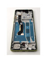 Pantalla lcd para Motorola Moto G85 5G XT2427-3 mas tactil negro con marco y botones verdes calidad premium
