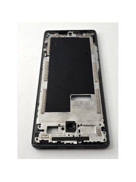 Carcasa o marco frontal negro para Motorola Moto G85 5G XT2427-3