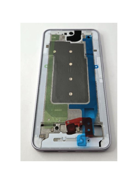 Carcasa o marco central rosa para Samsung Galaxy A36 A366