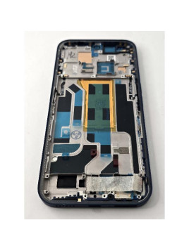 Pantalla lcd para Nothing Phone 2A Nothing Phone 2A Plus mas tactil negro con marco azul compatible TFT