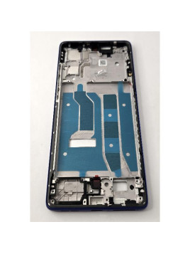 Carcasa o marco frontal azul para Motorola Moto G85 5G XT2427-3