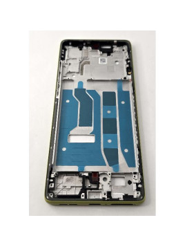 Carcasa o marco frontal verde para Motorola Moto G85 5G XT2427-3
