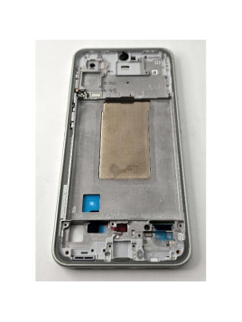 Carcasa o marco central verde para Samsung Galaxy A36 A366