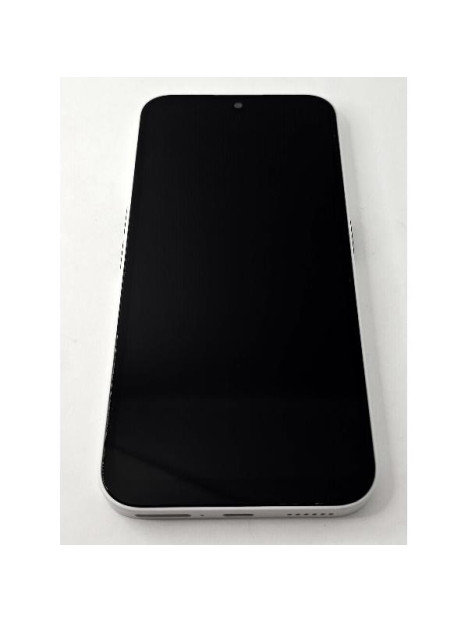 Pantalla lcd para Nothing Phone 2A Nothing Phone 2A Plus mas tactil negro con marco plata compatible TFT