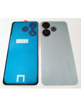 Tapa trasera o tapa bateria verde para Xiaomi Redmi 13 con cristal de camara