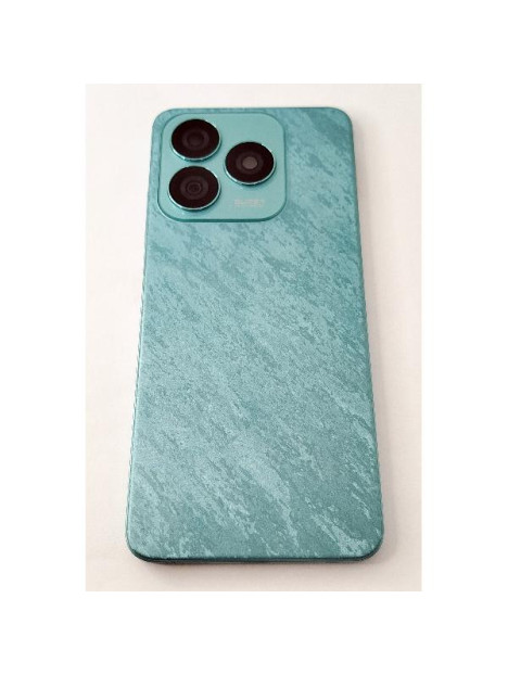 Tapa trasera o tapa bateria verde para ZTE Blade A75 4G