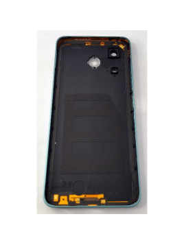 Tapa trasera o tapa bateria verde para ZTE Blade A75 4G