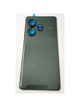 Tapa trasera o tapa bateria verde para Realme GT 6T 5G RMX3853 con cubierta de camara