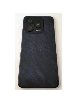 Tapa trasera o tapa bateria negra para ZTE Blade A75 4G