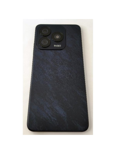 Tapa trasera o tapa bateria negra para ZTE Blade A75 4G