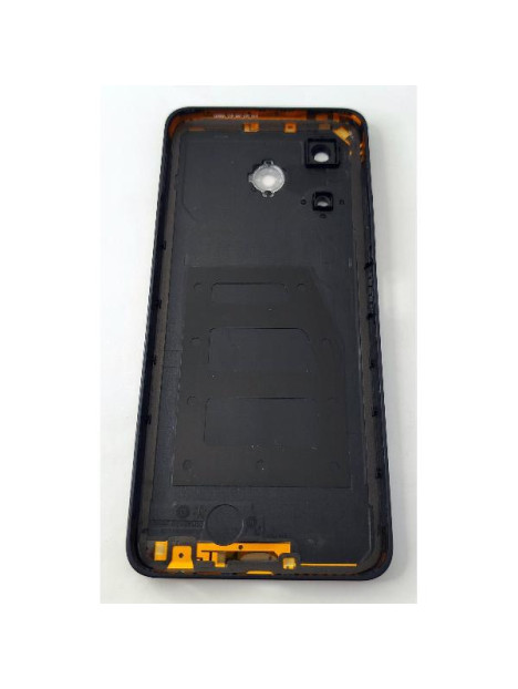 Tapa trasera o tapa bateria negra para ZTE Blade A75 4G