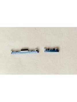 Set de 2 botones laterales azules para Huawei Honor Magic 5 Pro 5G calidad premium