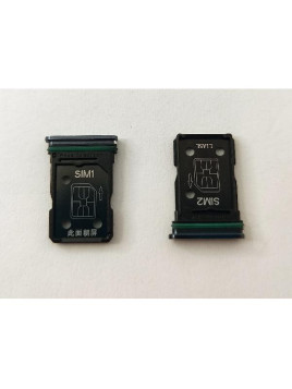 Soporte o bandeja sim negra Dual sim para Oppo Reno 4 4G CPH2113 calidad premium