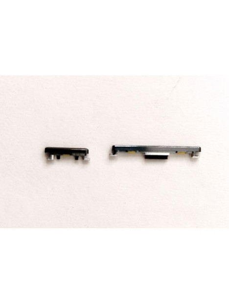 Set de 2 botones laterales negros para Huawei Honor Magic 5 Pro 5G calidad premium