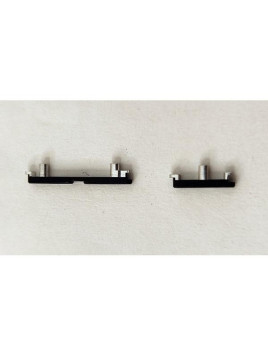 Set de 2 botones laterales negros para Motorola Edge 50 Pro calidad premium