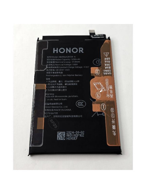 Batería HB4966A2EGW 5230mAh para Huawei Honor 90 Smart 5G Service Pack