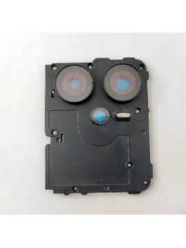 Carcasa central de camara negra para Blackview Oscal Tiger 13 calidad premium