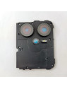 Carcasa central de camara negra para Blackview Oscal Tiger 13 calidad premium