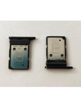 Soporte o bandeja sim negra Dual sim para Samsung Galaxy A36 A366 calidad premium