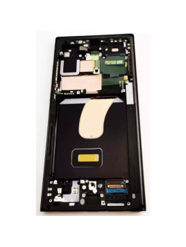 Pantalla lcd Samsung Galaxy S23 Ultra SM-S918 tactil negro marco gris grafito ensamblado GH82-30465E Service Pack