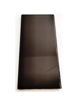 Pantalla lcd Samsung Galaxy S23 Ultra SM-S918 tactil negro marco gris grafito ensamblado GH82-30465E Service Pack