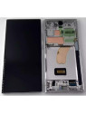 Pantalla lcd para Samsung Galaxy S23 Ultra SM-S918 mas tactil negro marco azul ensamblado GH82-30465G Service Pack