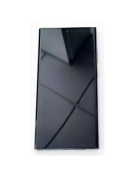 Pantalla lcd para Samsung Galaxy S23 Ultra SM-S918 mas tactil negro marco verde ensamblado GH82-30466C Service Pack
