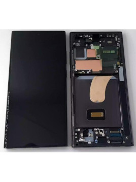 Pantalla lcd Samsung Galaxy S23 Ultra SM-S918 tactil negro marco negro Ensamblado GH82-30465A Service Pack