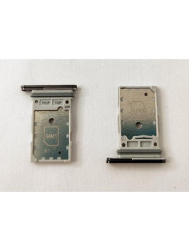 Soporte o bandeja sim negra Dual sim para Samsung Galaxy Z Fold 4 F936 calidad premium