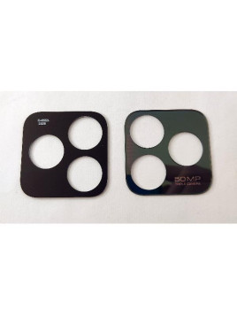 Cristal de camara negro para ZTE Blade V50 Design 4G calidad premium