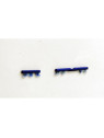 Set de 2 botones laterales azules para Motorola Moto G85 5G XT2427-3 calidad premium