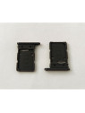 Soporte o bandeja sim negra para Samsung Galaxy A36 A366 calidad premium