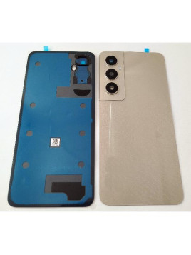 Tapa trasera o tapa bateria dorada para Realme C65 4G RMX3910 con cubierta de camara