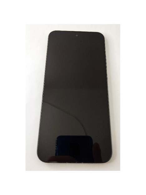 Pantalla lcd para Oppo Reno 13 5G CPH2689 mas tactil negro con marco negro calidad premium