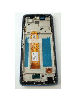 Pantalla lcd para Blackview Shark 9 5G Blackview Oscal Tiger 13 mas tactil negro con marco azul calidad premium