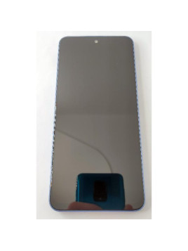 Pantalla lcd para Blackview Shark 9 5G Blackview Oscal Tiger 13 mas tactil negro con marco azul calidad premium