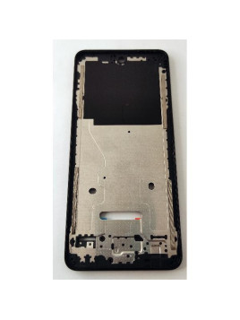 Carcasa o marco frontal negro para ZTE Blade A75 4G