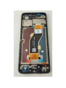 Pantalla lcd para ZTE Blade A75 4G mas tactil negro con marco negro compatible