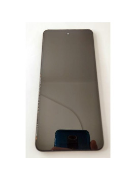 Pantalla lcd para ZTE Blade A75 4G mas tactil negro con marco negro compatible