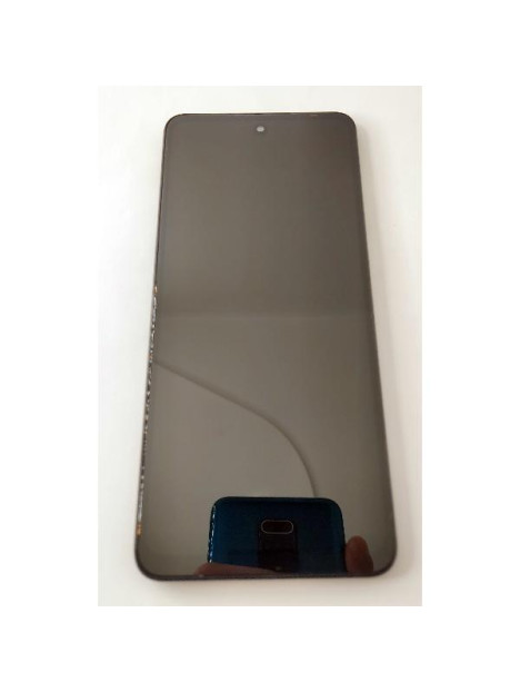 Pantalla lcd para ZTE Blade A75 4G mas tactil negro con marco negro compatible