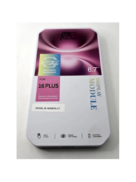 Pantalla LCD INCELL iPhone 16 Plus A3082 JK FHD mas tactil negro