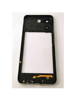 Carcasa o marco central verde para ZTE Blade A35