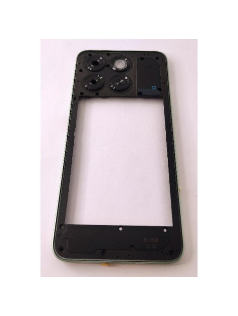 Carcasa o marco central verde para ZTE Blade A35