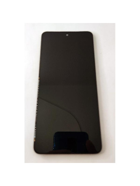 Pantalla lcd para Oppo Reno 12 F 5G CPH2637 mas tactil negro con marco negro calidad premium