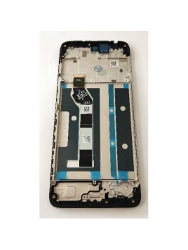 Pantalla lcd para Motorola Moto G05 mas tactil negro con marco negro calidad premium