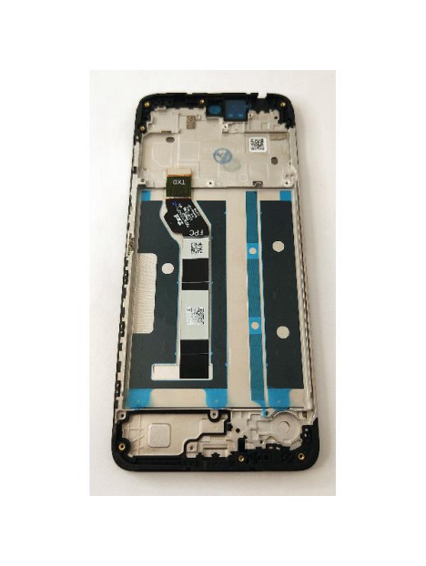 Pantalla lcd para Motorola Moto G05 mas tactil negro con marco negro calidad premium