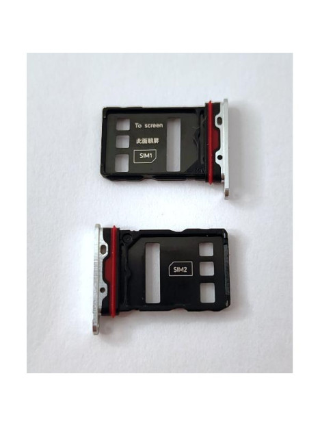 Soporte o bandeja sim gris Dual sim para Huawei Honor Magic 7 Pro 5G calidad premium
