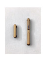 Set de 2 botones laterales marrones para Motorola Moto Edge 50 Neo calidad premium